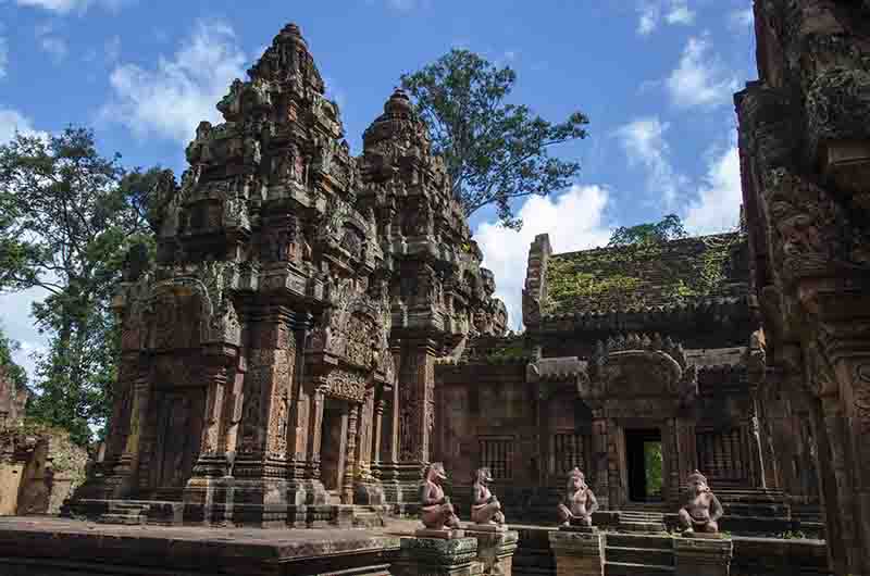 Camboya - Angkor 8 - templo de Banteay Srei